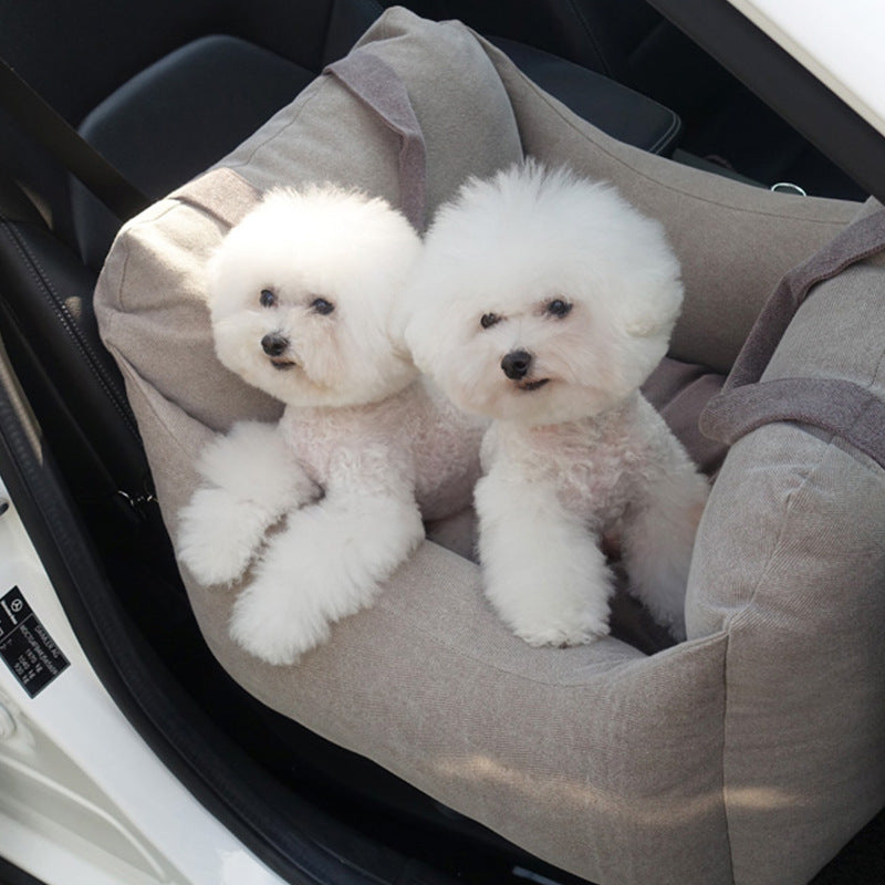 The Ultimate Pet Dog Car Carrier Seat: Comfort and Safety on the Go!